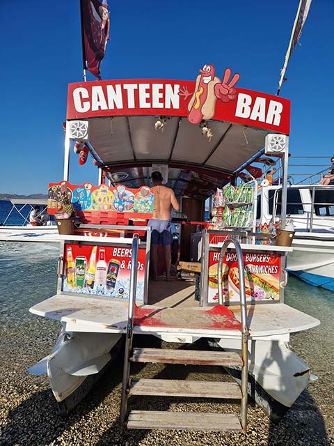 greek boat bar
