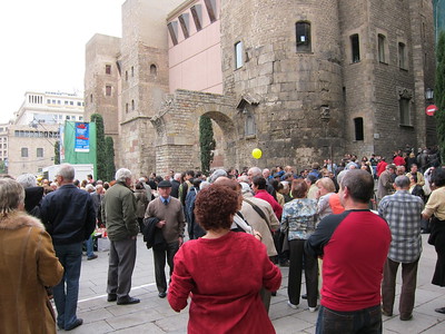 Roman Arch Barcelona Barcino