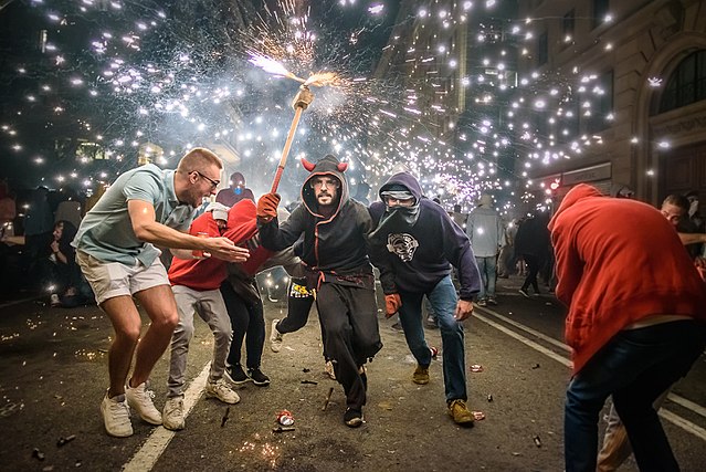 Correfoc de la Mercè - Fire Run De La Mercè