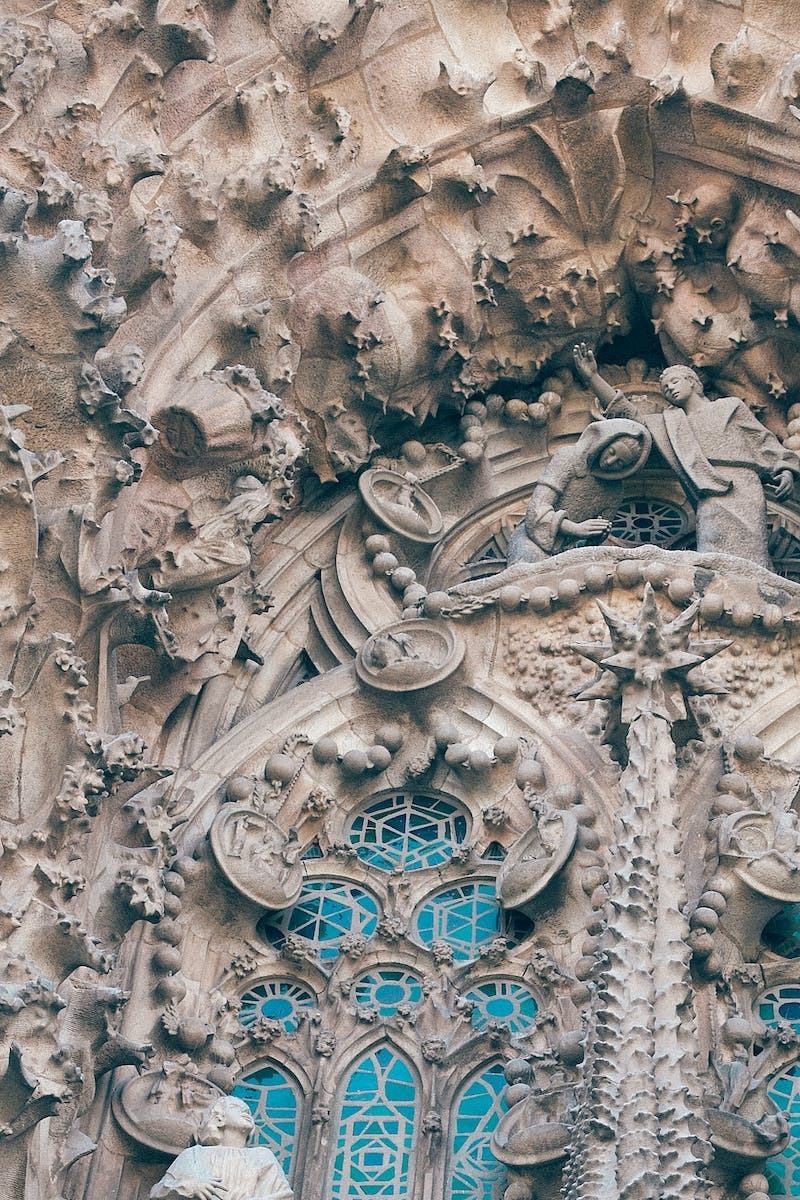 Sagrada Familia Detail Wall