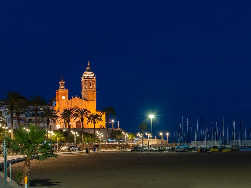 Sitges beach