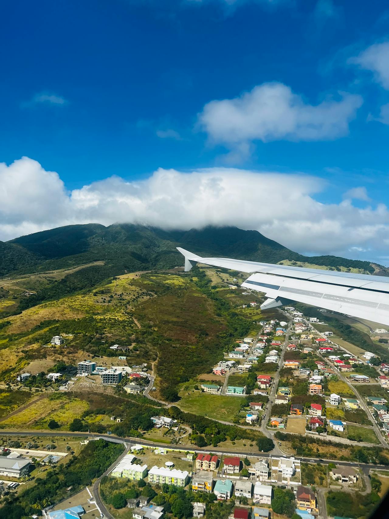 Landing into Basseterre St Kitts