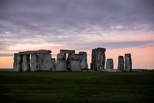 Stonehenge Moody Sky