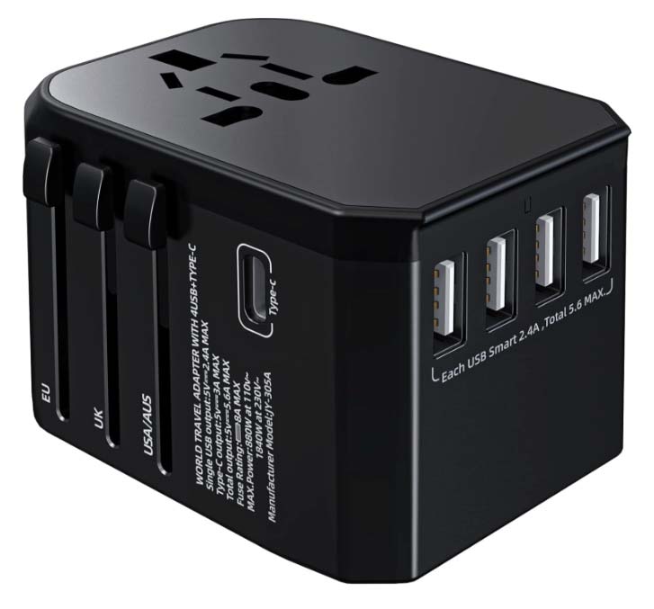 World-Wide Travel Adaptor